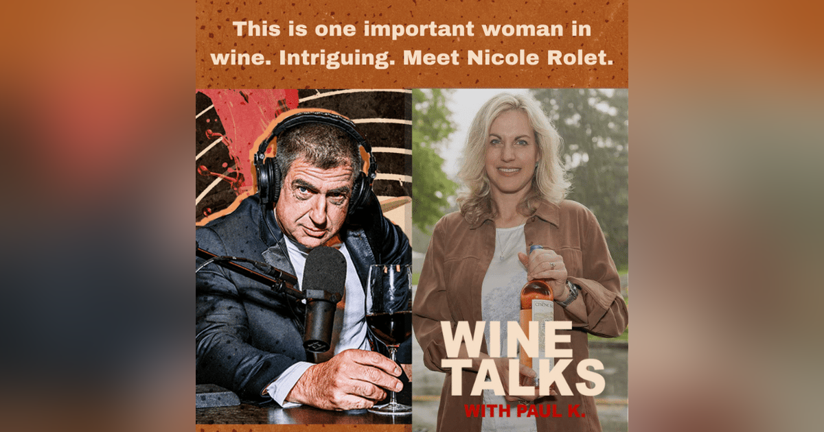 This is one important woman in wine. Intriguing.  Meet Nicole Rolet This is one important woman in wine. Intriguing.  Meet Nicole Rolet