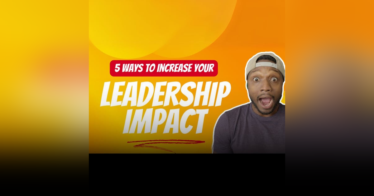 Use this perspective to be an impactful leader! Use this perspective to be an impactful leader!