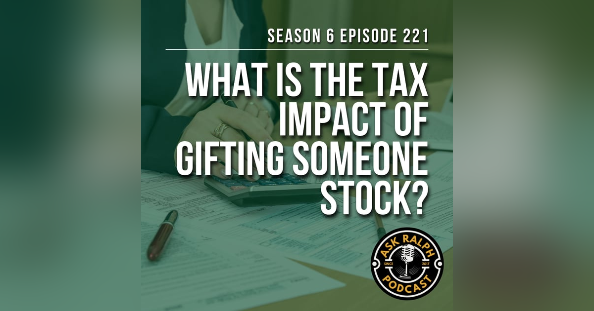 What is the tax impact of gifting someone stock? What is the tax impact of gifting someone stock?