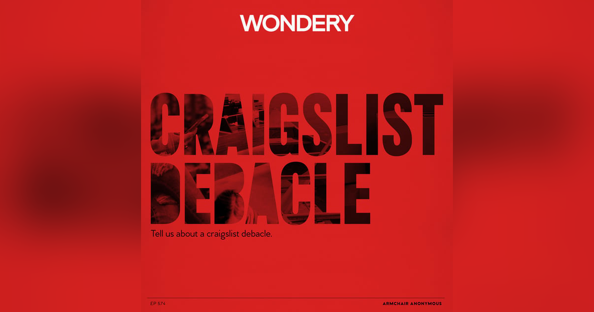 Armchair Anonymous: Craigslist Debacle Armchair Anonymous: Craigslist Debacle