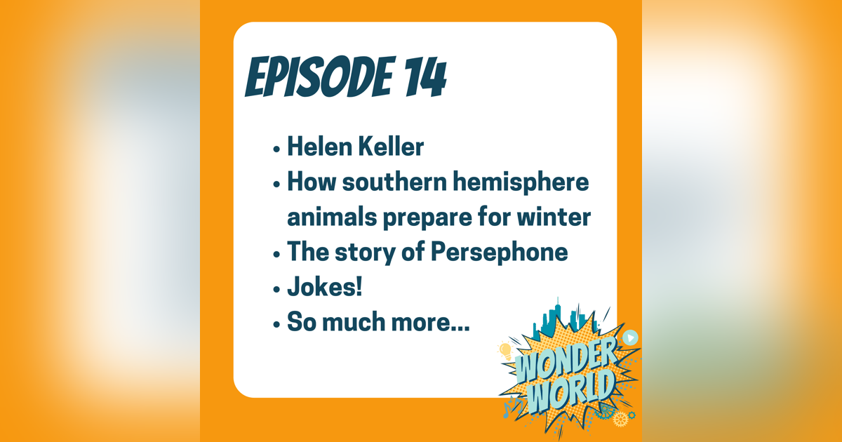 Wonder World Podcast Monday, Jun 26 Wonder World Podcast Monday, Jun 26