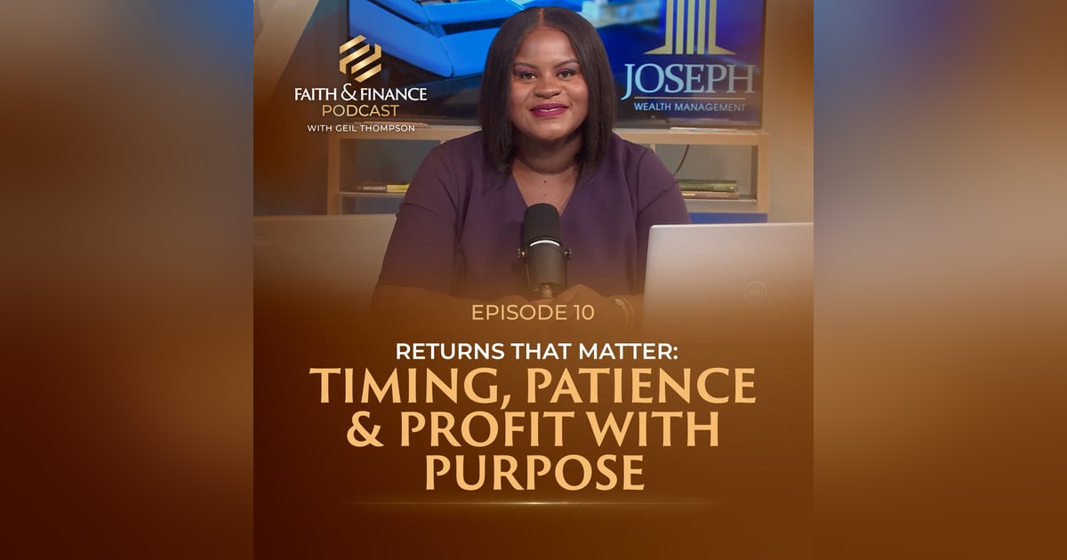 Returns That Matter: Timing, Patience & Profit with Purpose Returns That Matter: Timing, Patience & Profit with Purpose