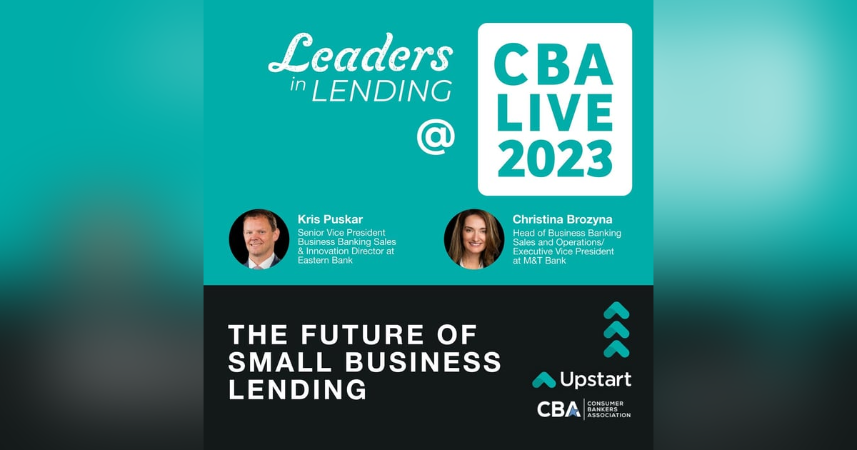 The Future of Small Business Lending The Future of Small Business Lending