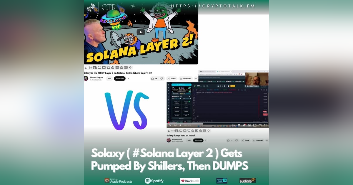#Solaxy ( #Solana Layer 2 ) Gets Pumped By Shillers, Then DUMPS; Another #Dogechain? #Solaxy ( #Solana Layer 2 ) Gets Pumped By Shillers, Then DUMPS; Another #Dogechain?
