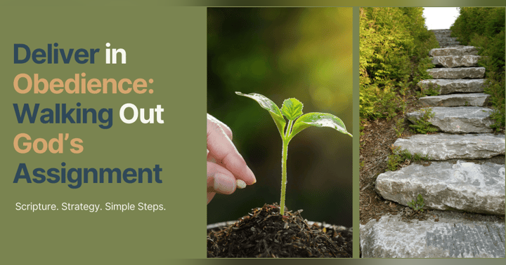 image for Deliver in Obedience: Walking Out God’s Assignment