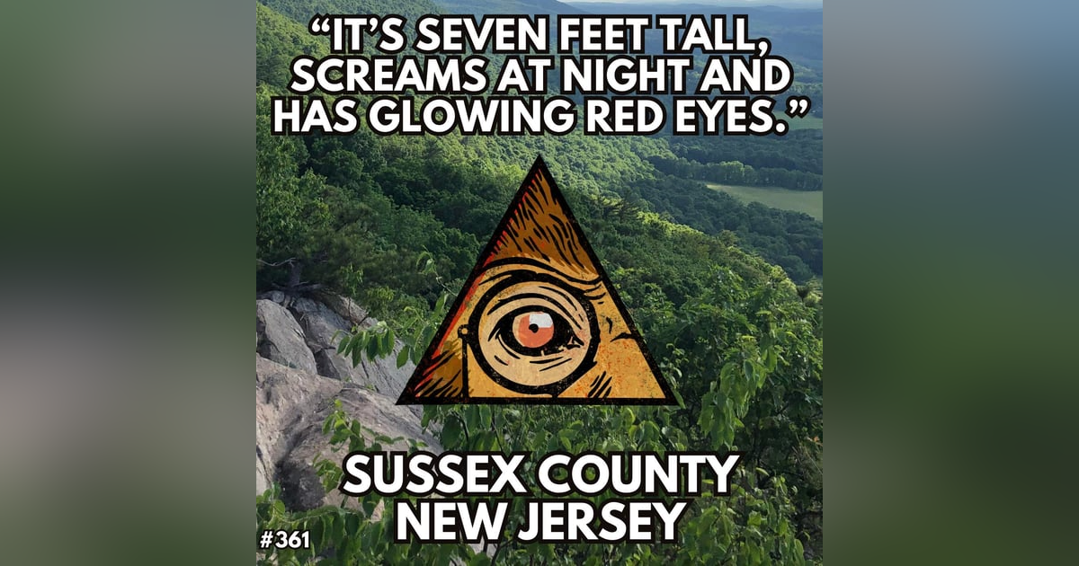 "Big Red Eye's Curse: Terrified by Bigfoot in New Jersey" "Big Red Eye's Curse: Terrified by Bigfoot in New Jersey"