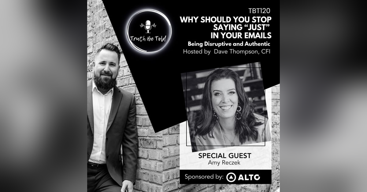 Why should you stop saying “just” in your emails? Being Disruptive and Authentic with Amy Reczek. Why should you stop saying “just” in your emails? Being Disruptive and Authentic with Amy Reczek.