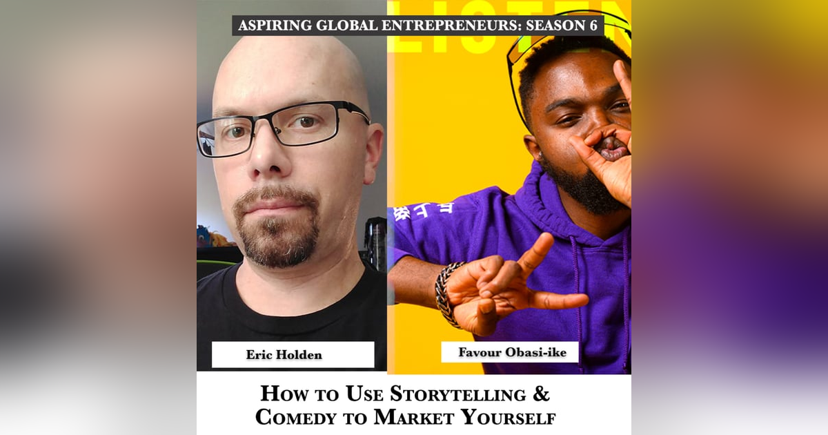 How to Use Storytelling & Comedy to Market Yourself with Eric Holden 🤡 - 245 How to Use Storytelling & Comedy to Market Yourself with Eric Holden 🤡 - 245