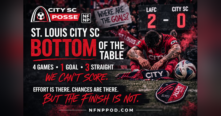 image for City SC Posse Matchday 4 Reaction - Plenty of Chances. Zero Goals. And Now We're Bottom of the Table.