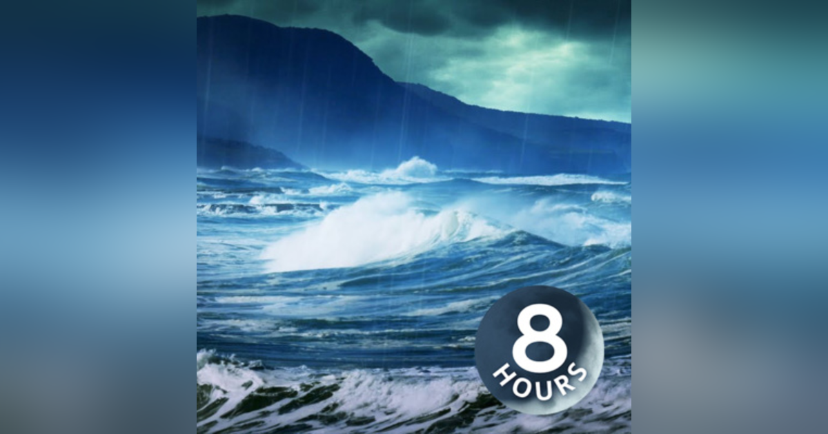 Rain Sounds for Relaxation with Ocean Waves 8 hours | Sleep or Study with Nature White Noise Rain Sounds for Relaxation with Ocean Waves 8 hours | Sleep or Study with Nature White Noise