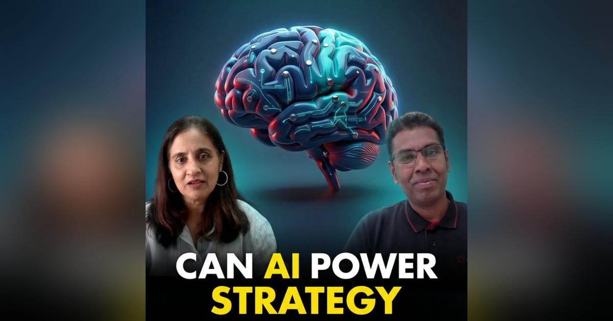 Season -2 Episode 3, Dr. Dinesh Chandrashekhar - Can AI really help in Strategic Thinking? Season -2 Episode 3, Dr. Dinesh Chandrashekhar - Can AI really help in Strategic Thinking?