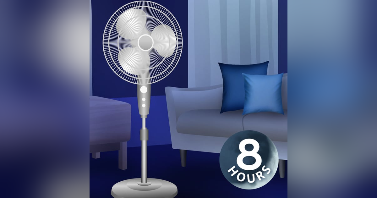 Soothing Fan Sounds for Sleep, Relaxation, or Studying | 8-Hour White Noise Soothing Fan Sounds for Sleep, Relaxation, or Studying | 8-Hour White Noise