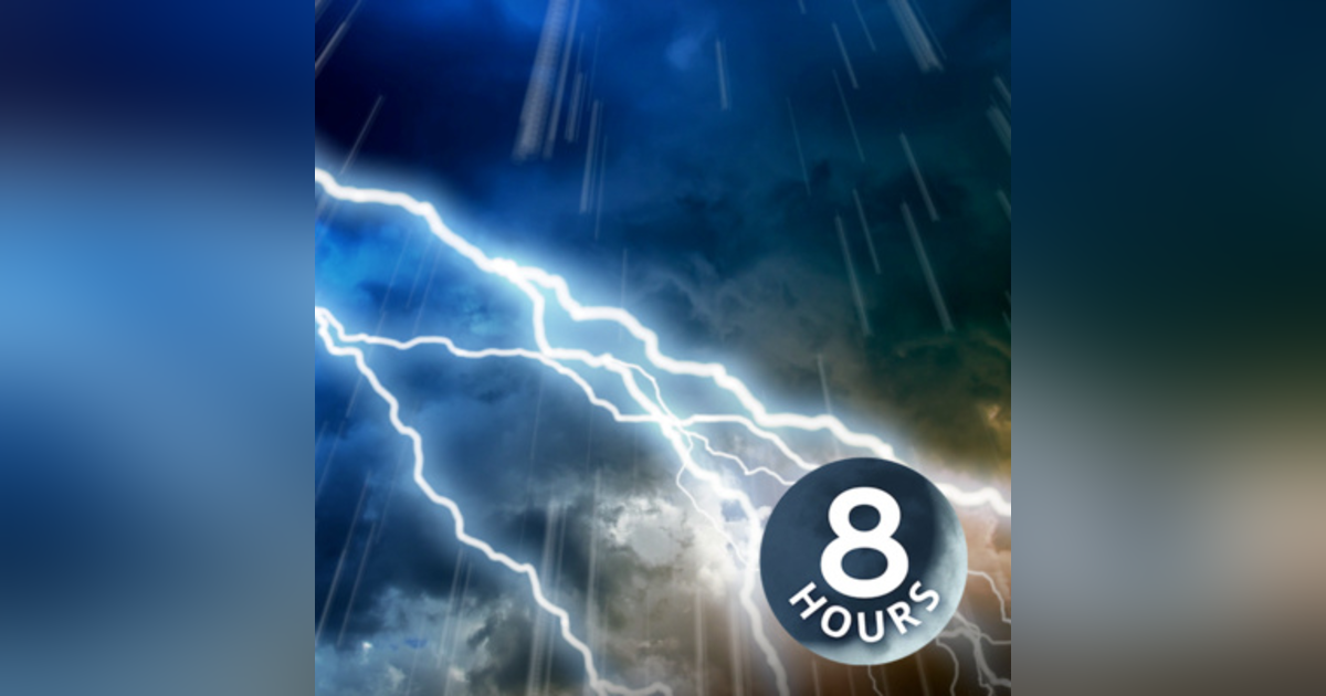 Big Thunder & Rain Sounds Storm White Noise 8 Hours | Sleep, Study, Relax Big Thunder & Rain Sounds Storm White Noise 8 Hours | Sleep, Study, Relax