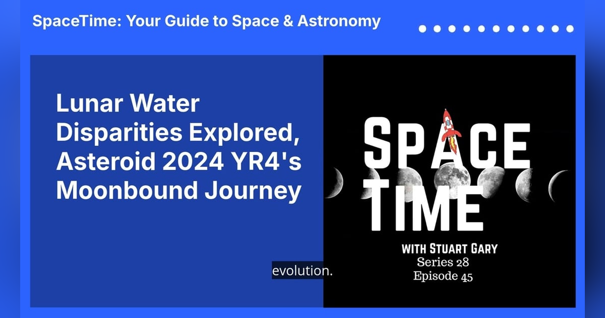 Lunar Water Disparities Explored, Asteroid 2024 YR4’s Moonbound Journey Lunar Water Disparities Explored, Asteroid 2024 YR4’s Moonbound Journey