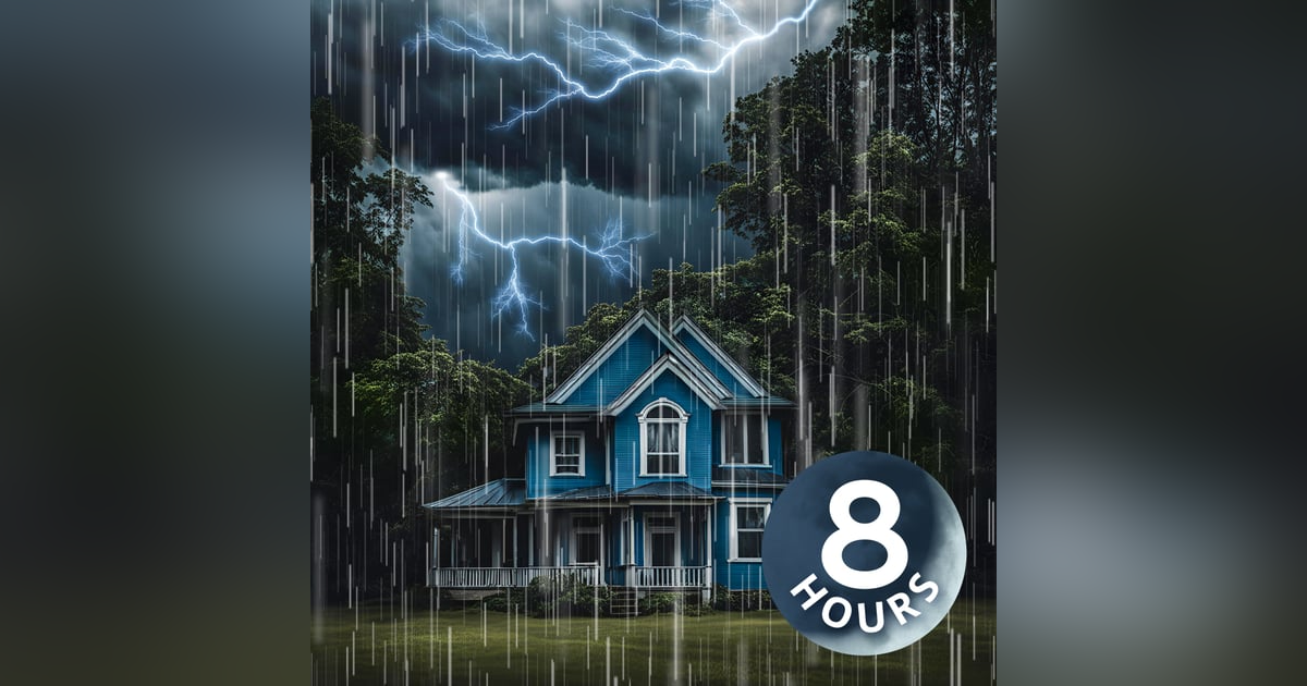Rain on Roof and Thunderstorm Sounds for Sleeping | 8 Hour Rain on Roof and Thunderstorm Sounds for Sleeping | 8 Hour