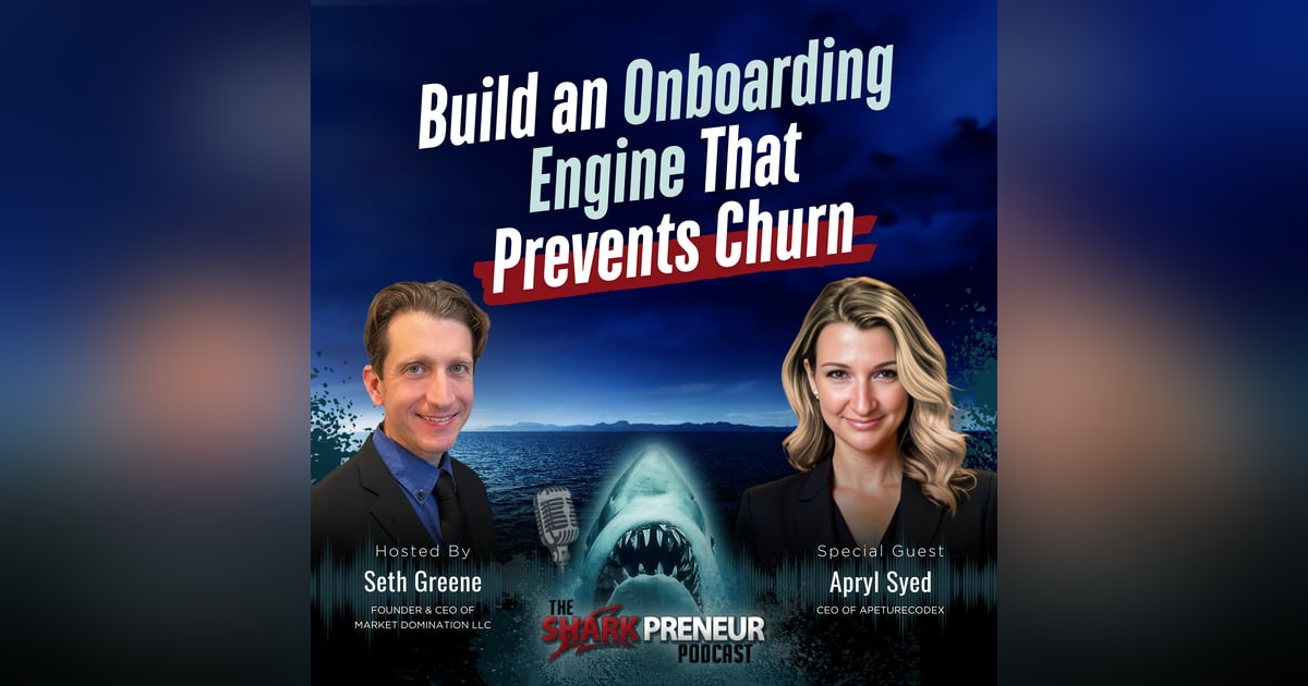 Episode 1266: Build an Onboarding Engine That Prevents Churn with Apryl Syed Episode 1266: Build an Onboarding Engine That Prevents Churn with Apryl Syed