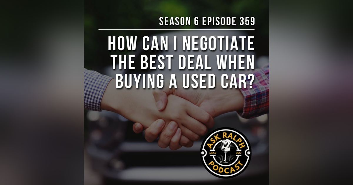 How can I negotiate the best deal when buying a used car? How can I negotiate the best deal when buying a used car?