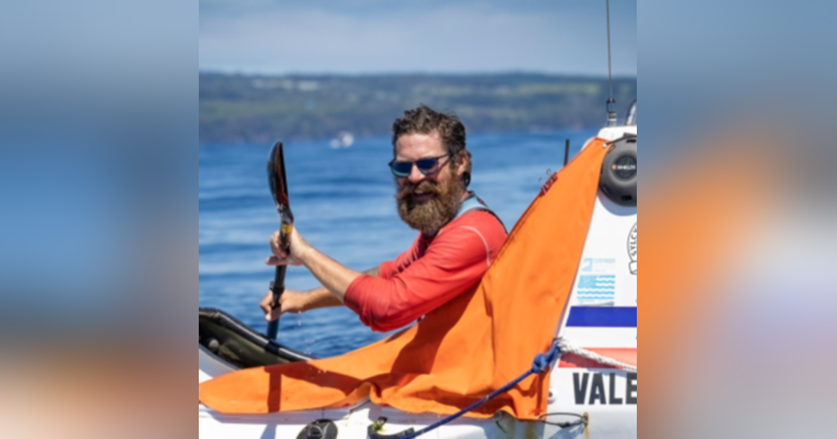 #129 - Solo Kayak to Hawaii, and now the Atlantic, with Cyril Derreumaux (Replay) #129 - Solo Kayak to Hawaii, and now the Atlantic, with Cyril Derreumaux (Replay)