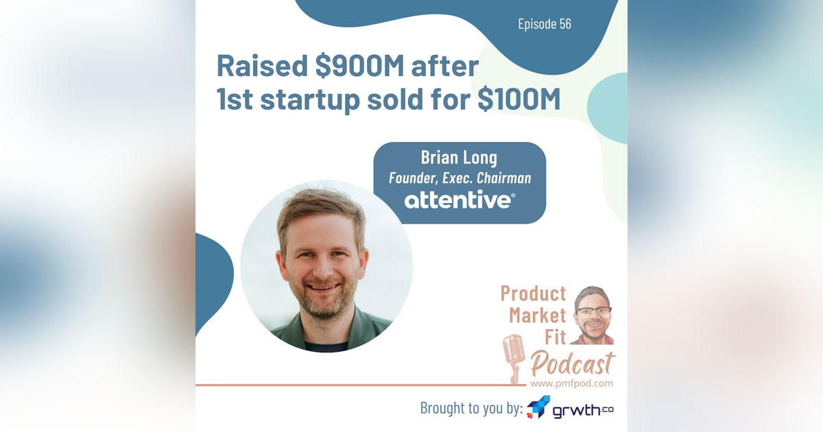 Ep 56: Raised $900M after 1st startup sold for $100M (aka Problem Hunting) — Product Market Fit podcast (startups | tech | AI | growth) Ep 56: Raised $900M after 1st startup sold for $100M (aka Problem Hunting) — Product Market Fit podcast (startups | tech | AI | growth)