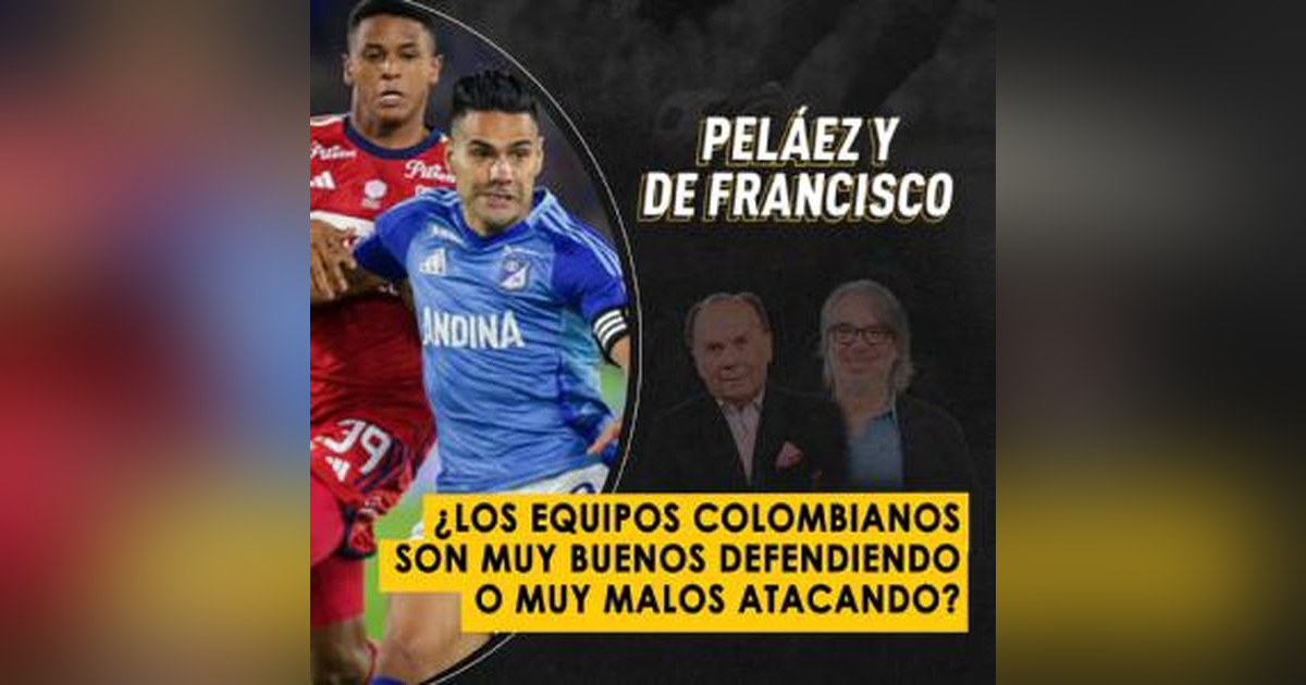 ¿Los equipos colombianos son muy buenos defendiendo o muy malos atacando? ¿Los equipos colombianos son muy buenos defendiendo o muy malos atacando?
