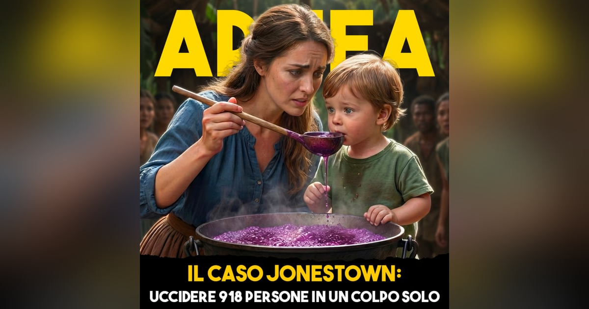 Il Caso Jonestown: Uccidere 918 persone in un colpo solo - Ep. 40 Il Caso Jonestown: Uccidere 918 persone in un colpo solo - Ep. 40