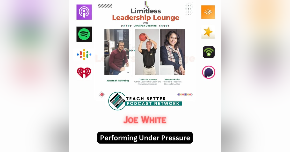 Performing Under Pressure With Joe White Performing Under Pressure With Joe White