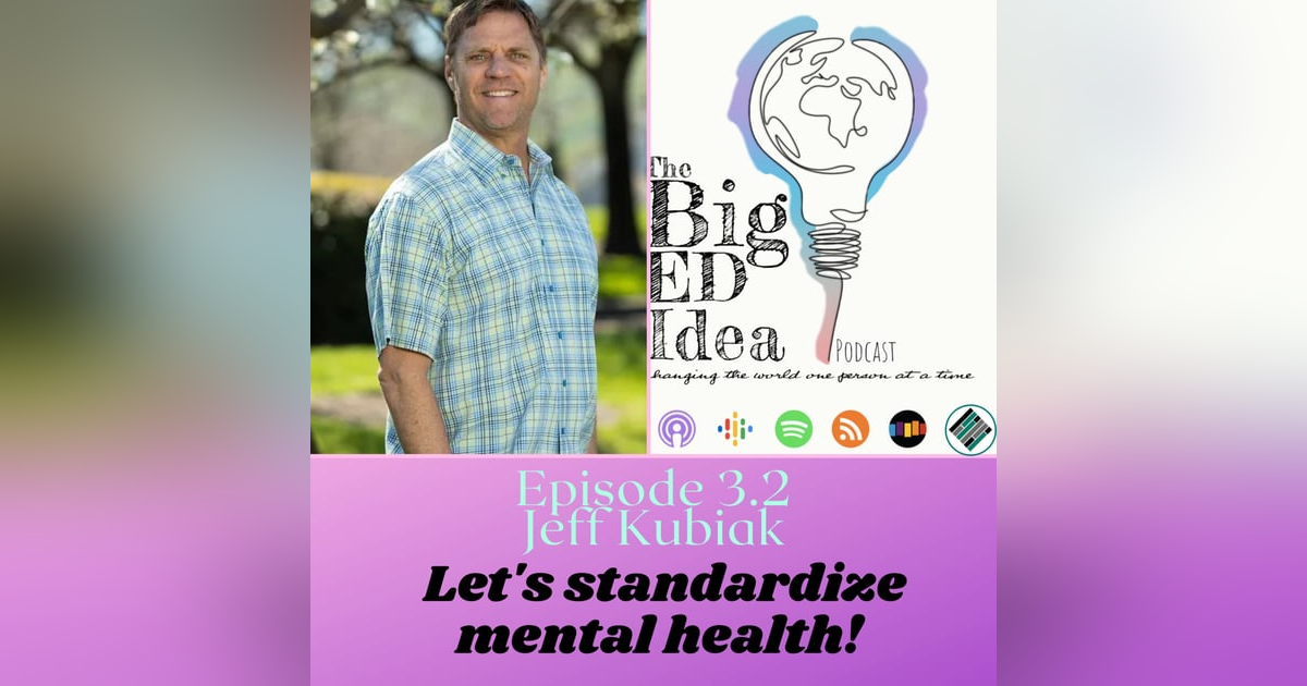 Episode 3.2 with Jeff Kubiak: Let's standardize mental health! Episode 3.2 with Jeff Kubiak: Let's standardize mental health!