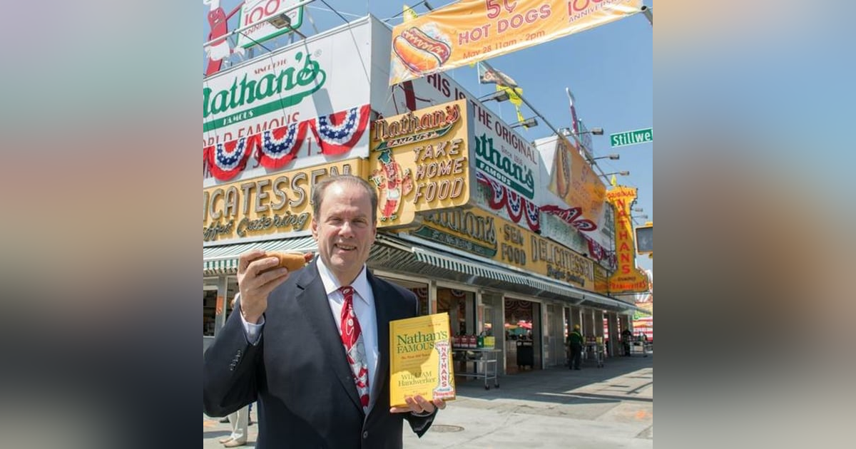 Bill Handwerker former Executive and  founder of Nathans Famous Bill Handwerker former Executive and  founder of Nathans Famous