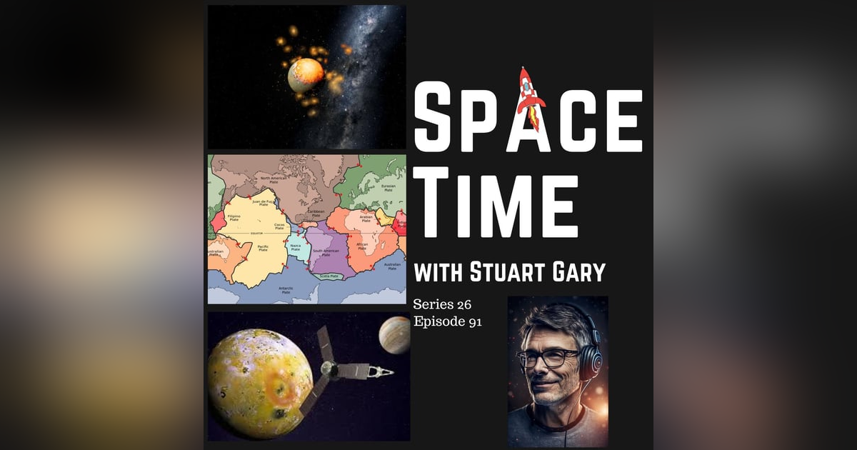 Venus' Volcanism, Earth's Tectonic Dawn, and Juno's Jovian Encounter: Navigating the Cosmic Terrain | SpaceTime S26E91 Venus' Volcanism, Earth's Tectonic Dawn, and Juno's Jovian Encounter: Navigating the Cosmic Terrain | SpaceTime S26E91