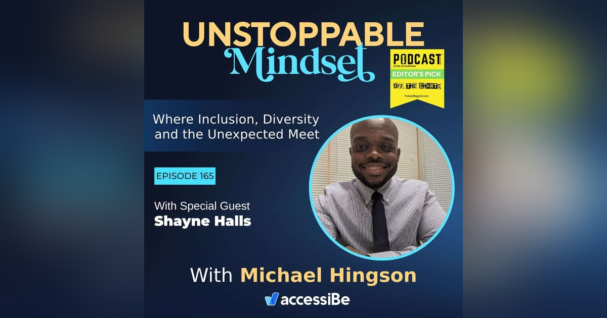 Episode 165 – Unstoppable AI Visionary with Shayne Halls Episode 165 – Unstoppable AI Visionary with Shayne Halls