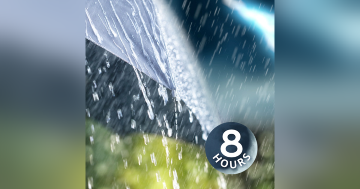 Rain + Thunder 8 Hours | Thunderstorm Sounds for Sleep or Studying | White Noise Rain + Thunder 8 Hours | Thunderstorm Sounds for Sleep or Studying | White Noise