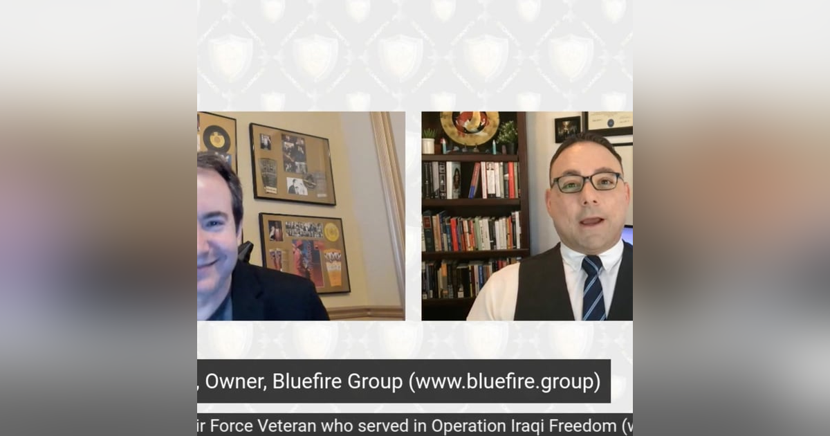 Dr. Ryan Starzyk US Airforce Veteran, Owner of Bluefire Group Dr. Ryan Starzyk US Airforce Veteran, Owner of Bluefire Group
