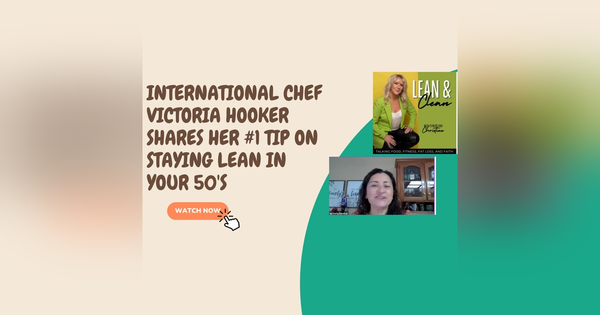 Ep81:Conversations With Chef Victoria Hooker And Her Number 1 Way To Eat Healthy-The Italian Way Ep81:Conversations With Chef Victoria Hooker And Her Number 1 Way To Eat Healthy-The Italian Way