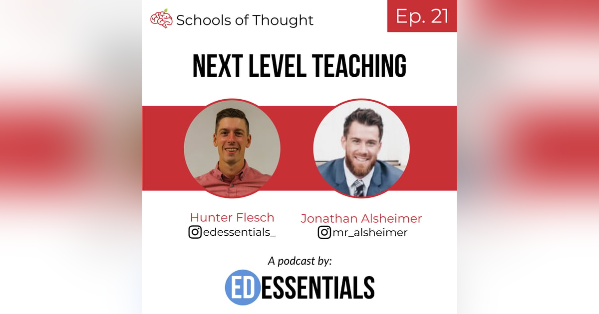 21. Next Level Teaching (Jonathan Alsheimer) 21. Next Level Teaching (Jonathan Alsheimer)