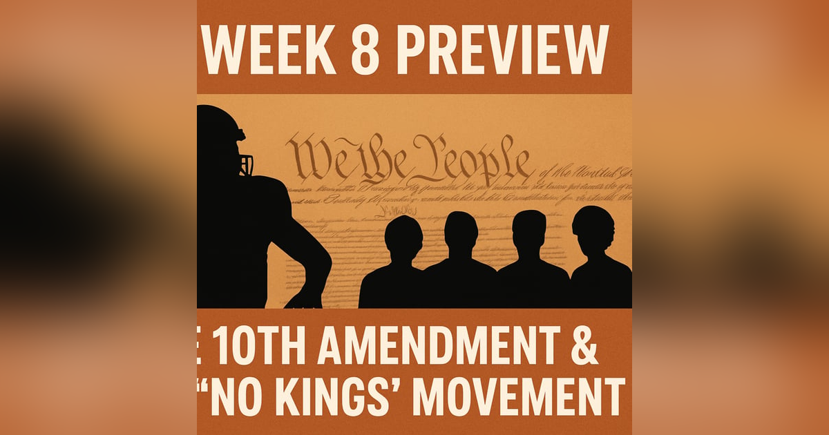 The Truth About Power: NFL Letdowns, the 10th Amendment’s Misuse & Why ‘No Kings’ Exists The Truth About Power: NFL Letdowns, the 10th Amendment’s Misuse & Why ‘No Kings’ Exists