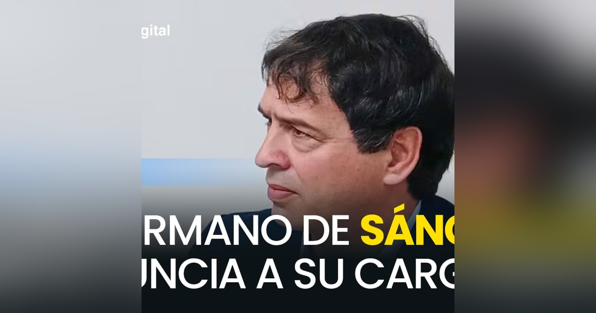 Tertulia de Dieter: El hermano de Sánchez deja su puesto en la diputación de Badajoz Tertulia de Dieter: El hermano de Sánchez deja su puesto en la diputación de Badajoz