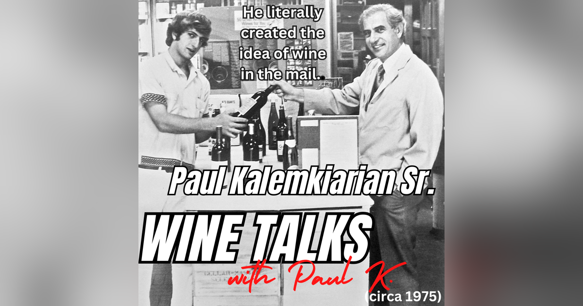 This is the story.  Hear exactly what he was thinking when he created Direct to Consumer wines...Paul K. Sr one on one This is the story.  Hear exactly what he was thinking when he created Direct to Consumer wines...Paul K. Sr one on one