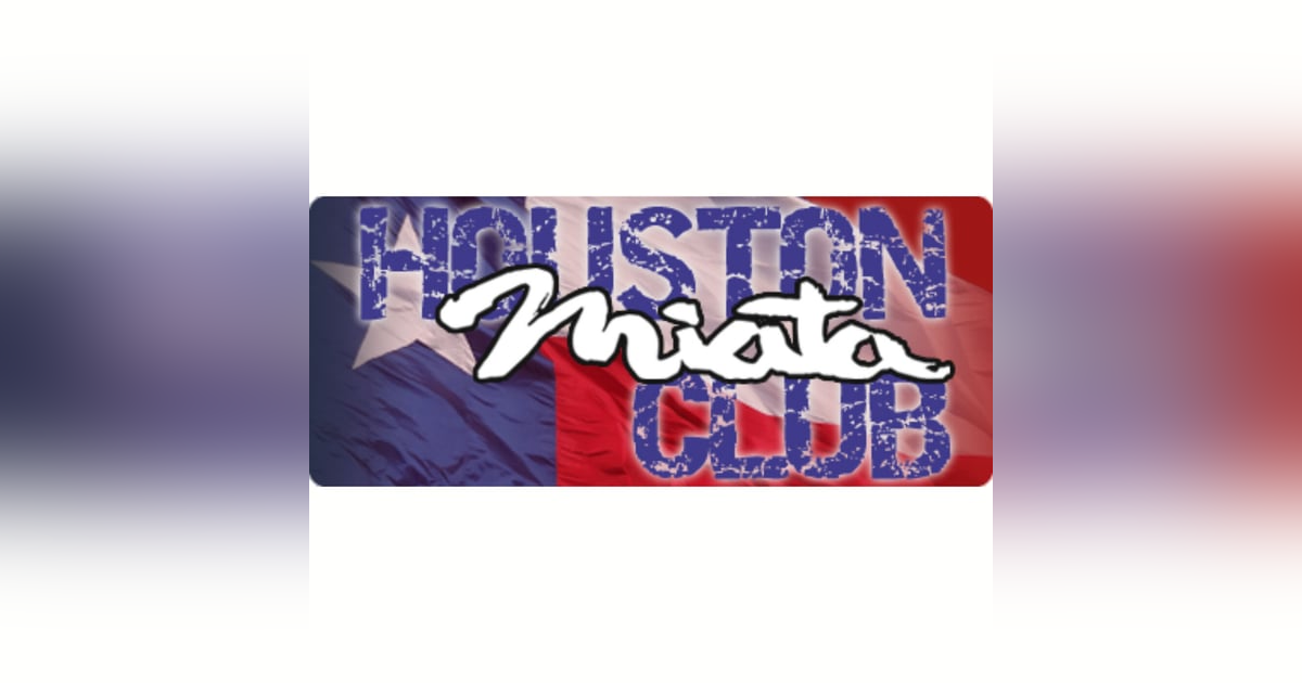 In the Car Club spotlight, it is Freddy Riggs with the Houston Miata Club! In the Car Club spotlight, it is Freddy Riggs with the Houston Miata Club!