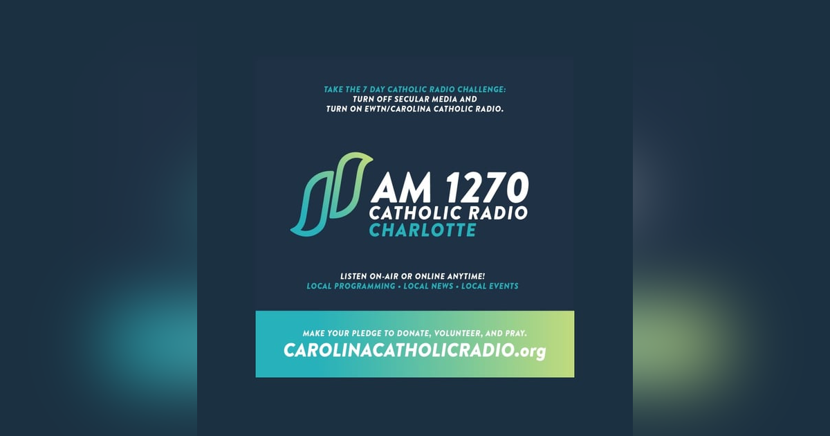 Carolina Catholic Spotlight with Gail Buckley Barringer featuring Marcus Grodi 03-02-21 Carolina Catholic Spotlight with Gail Buckley Barringer featuring Marcus Grodi 03-02-21