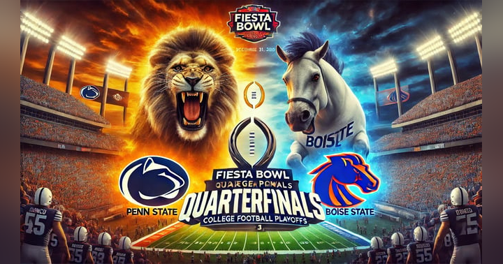 image for The Return to the Fiesta Bowl: (6) Penn State vs (3) Boise State