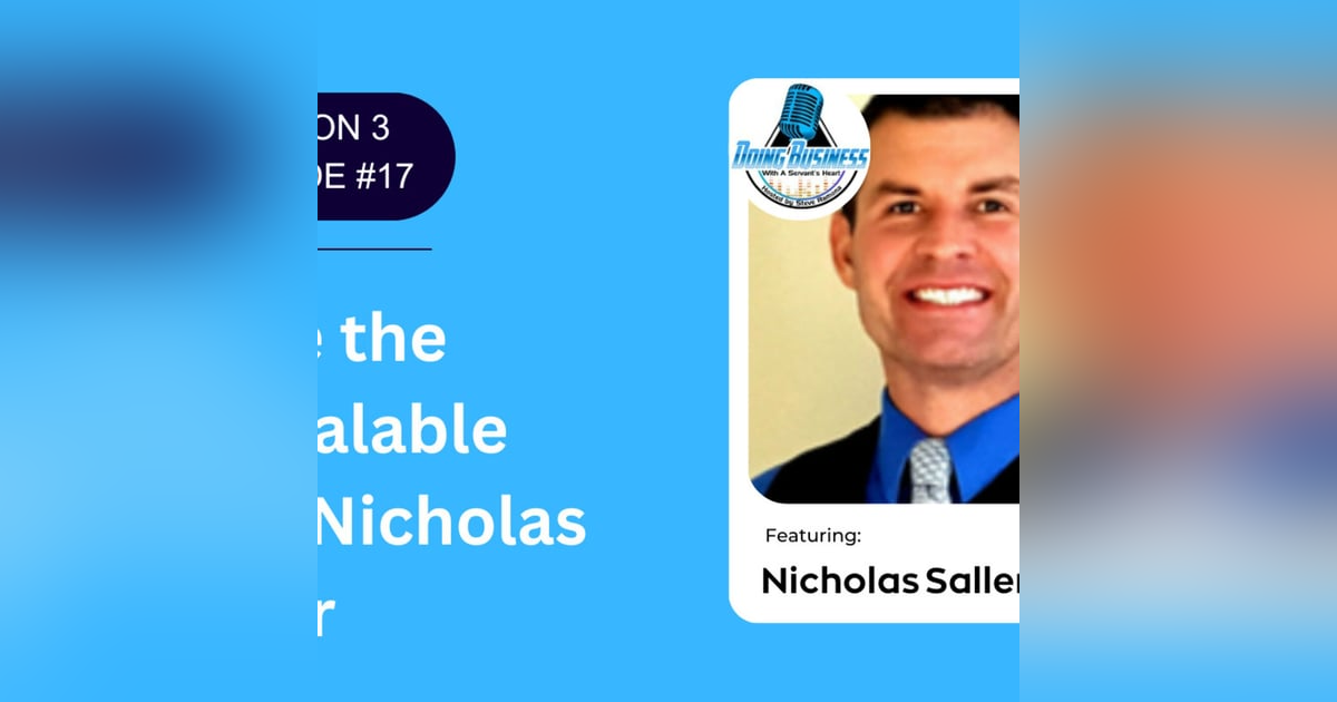 Scale the Unscalable with Nicholas Saller Scale the Unscalable with Nicholas Saller