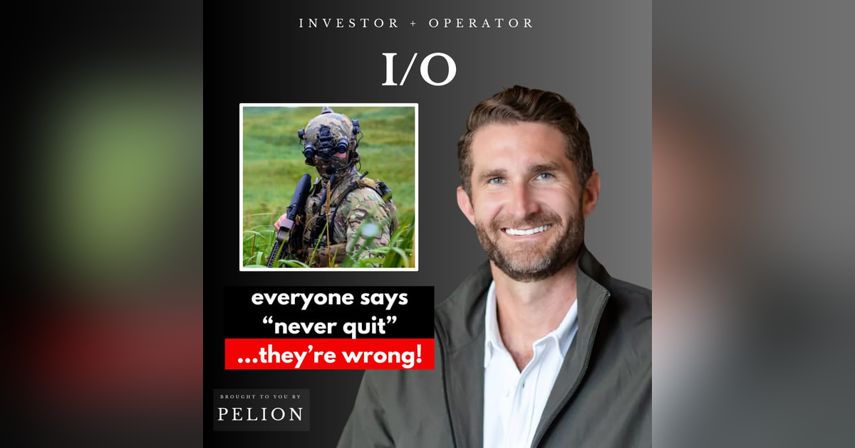 Ex Navy SEAL: When To Quit Vs Persevere In Business + How I Started A Successful Venture Firm! Ex Navy SEAL: When To Quit Vs Persevere In Business + How I Started A Successful Venture Firm!