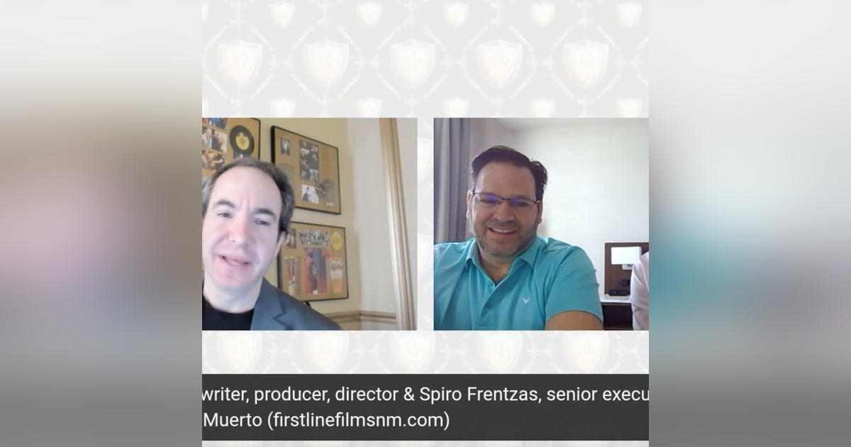 Coerte Voorhees and Spiro Frentzas, Canyon Del Muerto filmmakers, writers, director, executive producer Coerte Voorhees and Spiro Frentzas, Canyon Del Muerto filmmakers, writers, director, executive producer