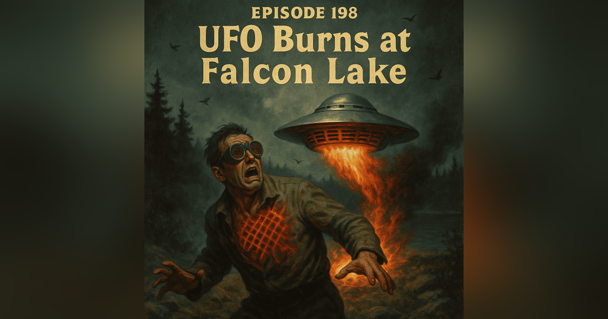 UFO Burns at Falcon Lake UFO Burns at Falcon Lake