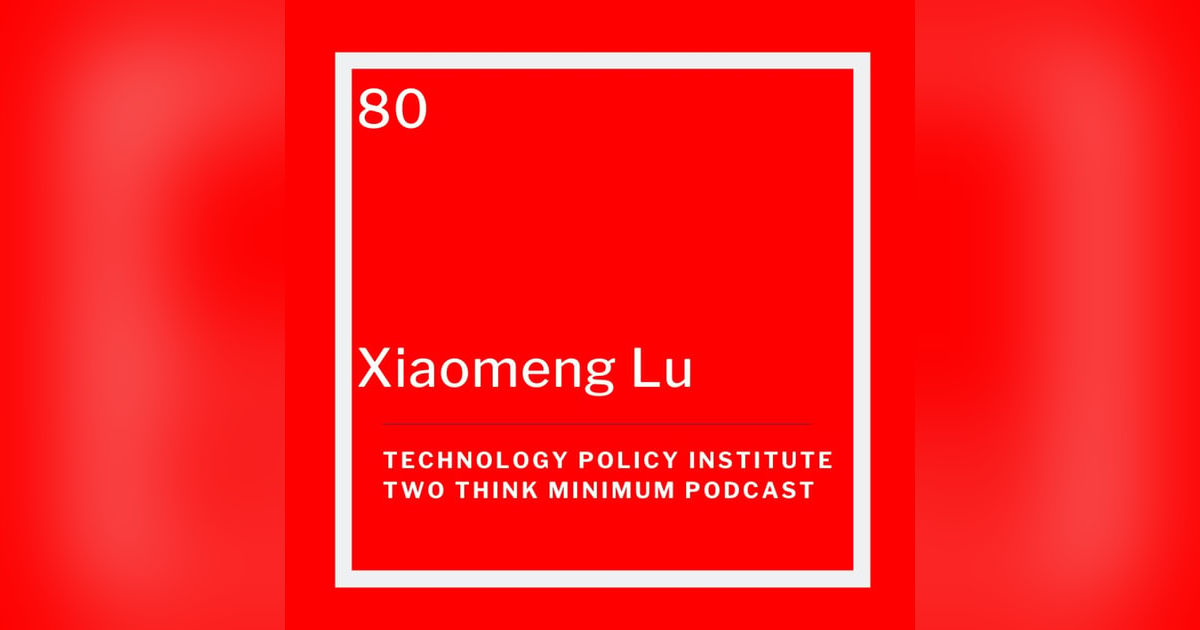Xiaomeng Lu on China's Tech Crackdown Xiaomeng Lu on China's Tech Crackdown