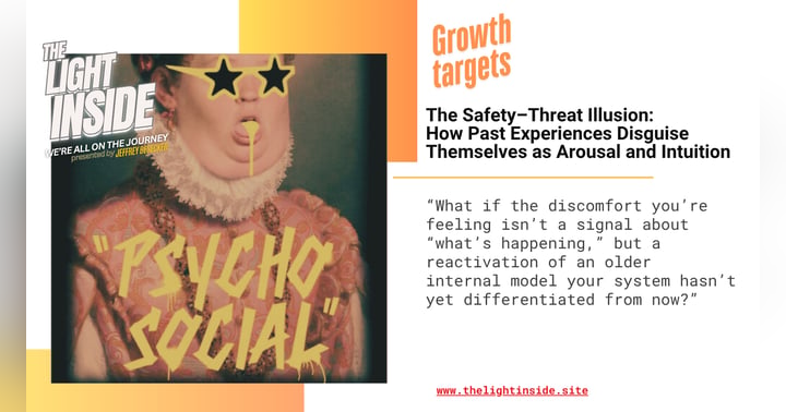 image for The Safety–Threat Illusion: How Past Experiences Disguise Themselves as Arousal and Intuition