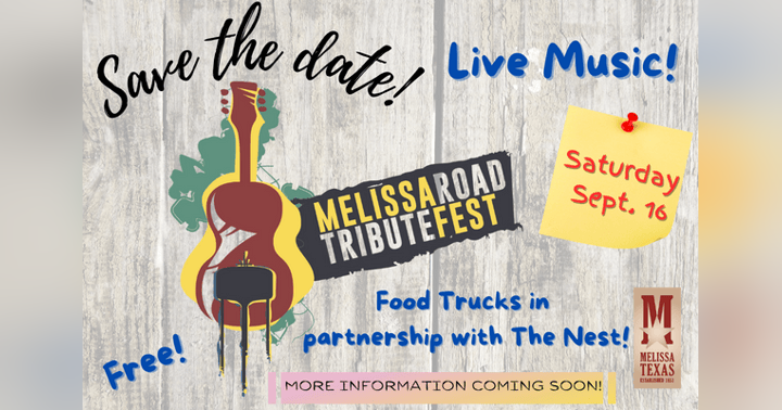 image for Melissa Road TributeFest Saturday, September 16, 2023