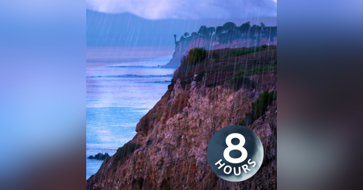 Thunderstorm & Ocean Sounds 8 Hours | Rain White Noise for Sleep or Studying Thunderstorm & Ocean Sounds 8 Hours | Rain White Noise for Sleep or Studying