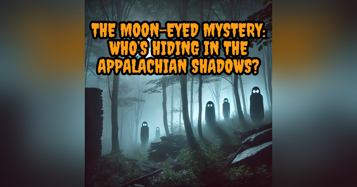 110: The Moon-Eyed Mystery: Who’s Hiding in the Appalachian Shadows? 110: The Moon-Eyed Mystery: Who’s Hiding in the Appalachian Shadows?