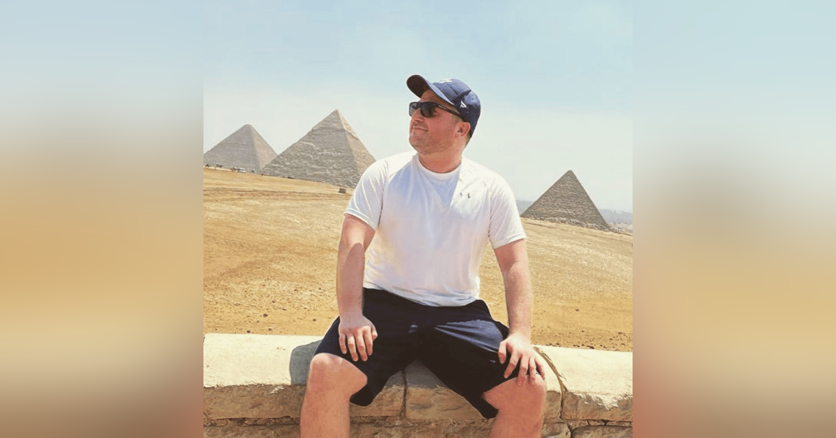 Marc's impromptu exam in Egypt Marc's impromptu exam in Egypt